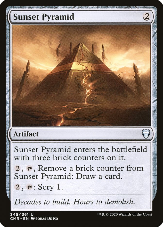 Sunset Pyramid [Commander Legends] | Total Play