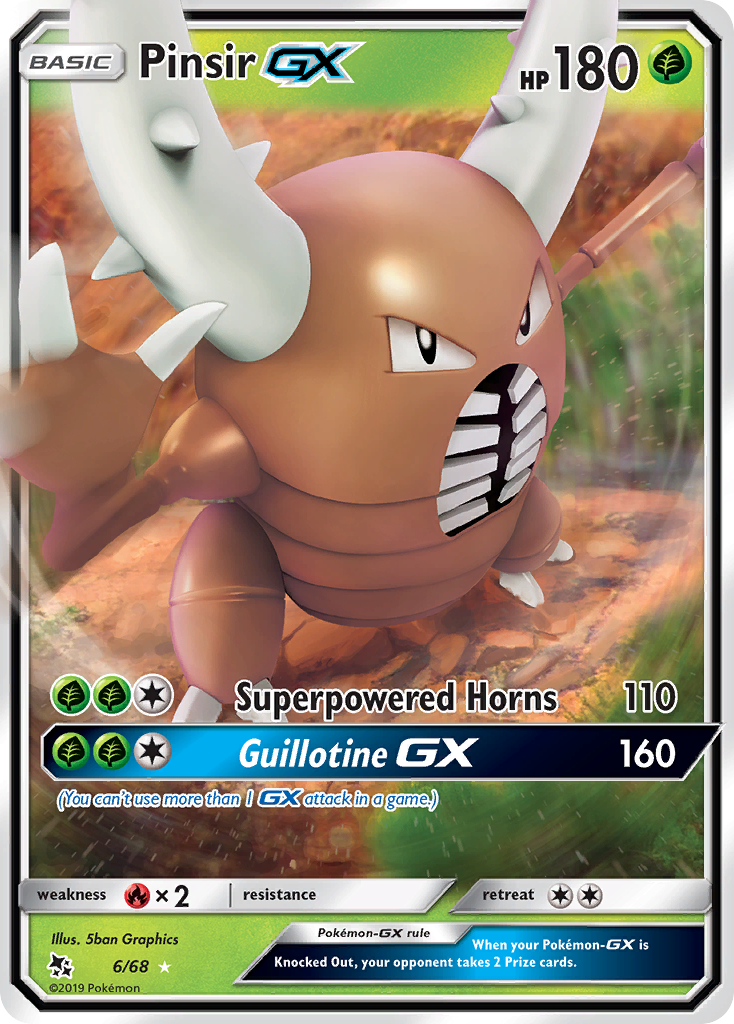 Pinsir GX (6/68) [Sun & Moon: Hidden Fates] | Total Play