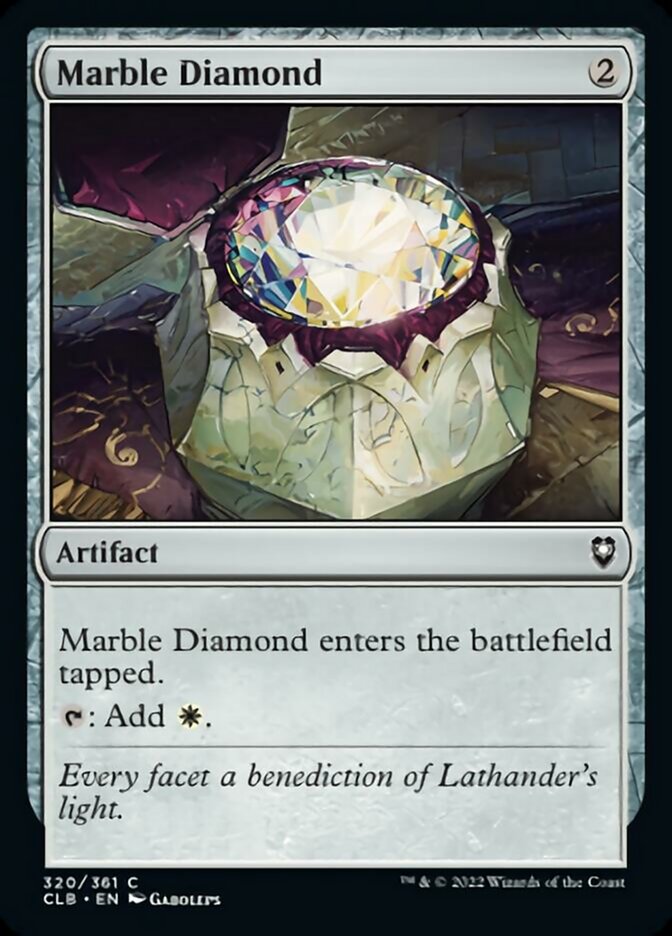Marble Diamond [Commander Legends: Battle for Baldur's Gate] | Total Play