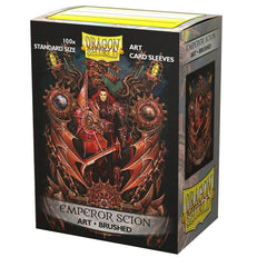Dragon Shield: Standard 100ct Brushed Art Sleeves - Emperor Scion | Total Play
