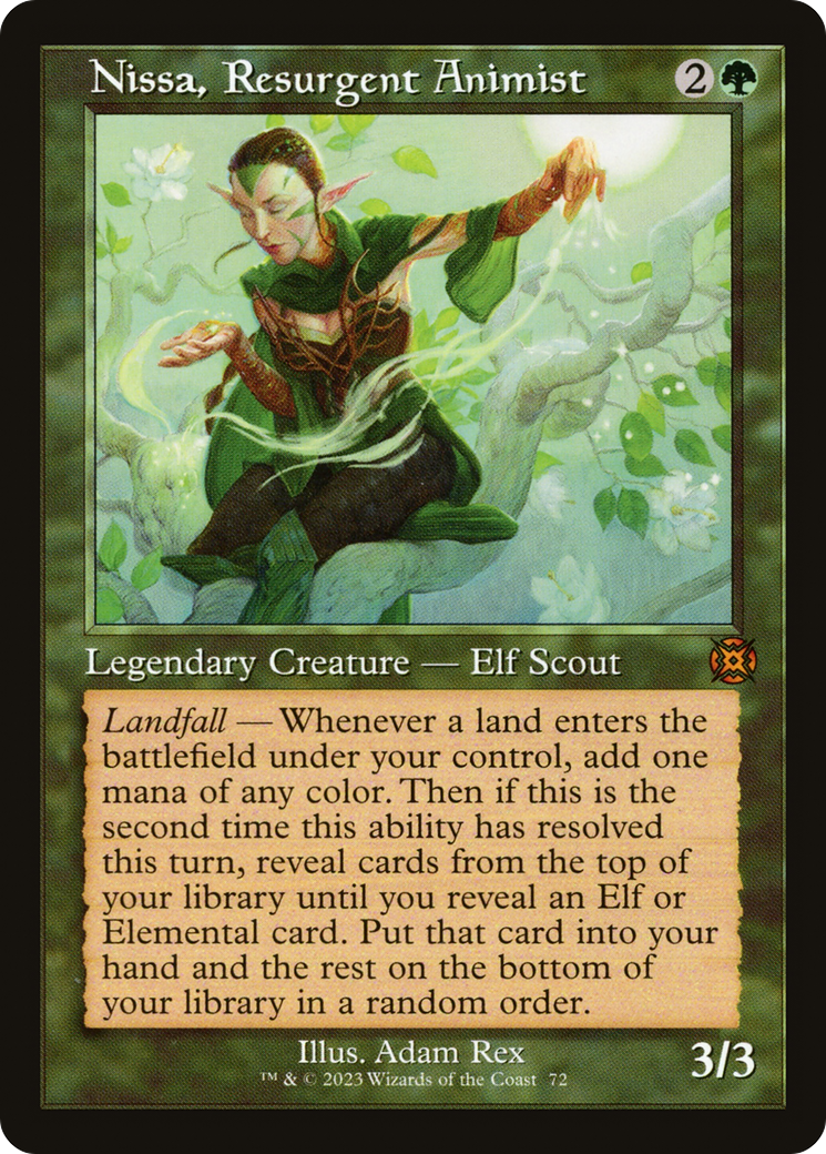 Nissa, Resurgent Animist (Retro) [March of the Machine: The Aftermath] | Total Play