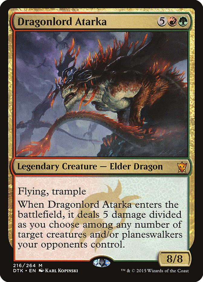 Dragonlord Atarka [Dragons of Tarkir] | Total Play