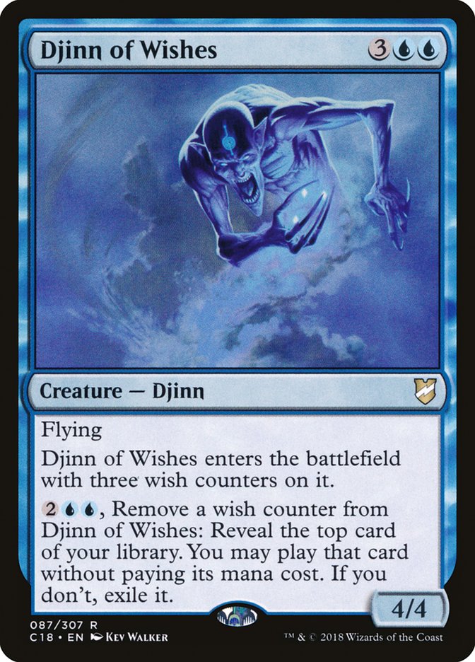 Djinn of Wishes [Commander 2018] | Total Play