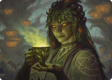 Dina, Soul Steeper Art Card [Strixhaven: School of Mages Art Series] | Total Play