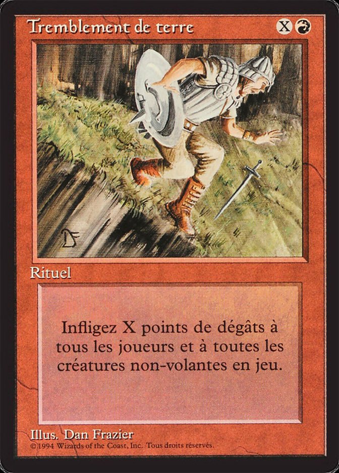 Earthquake [Foreign Black Border] | Total Play