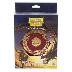 Dragon Shield: Dice Companion - Blood Red | Total Play