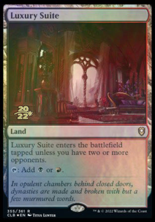 Luxury Suite [Commander Legends: Battle for Baldur's Gate Prerelease Promos] | Total Play