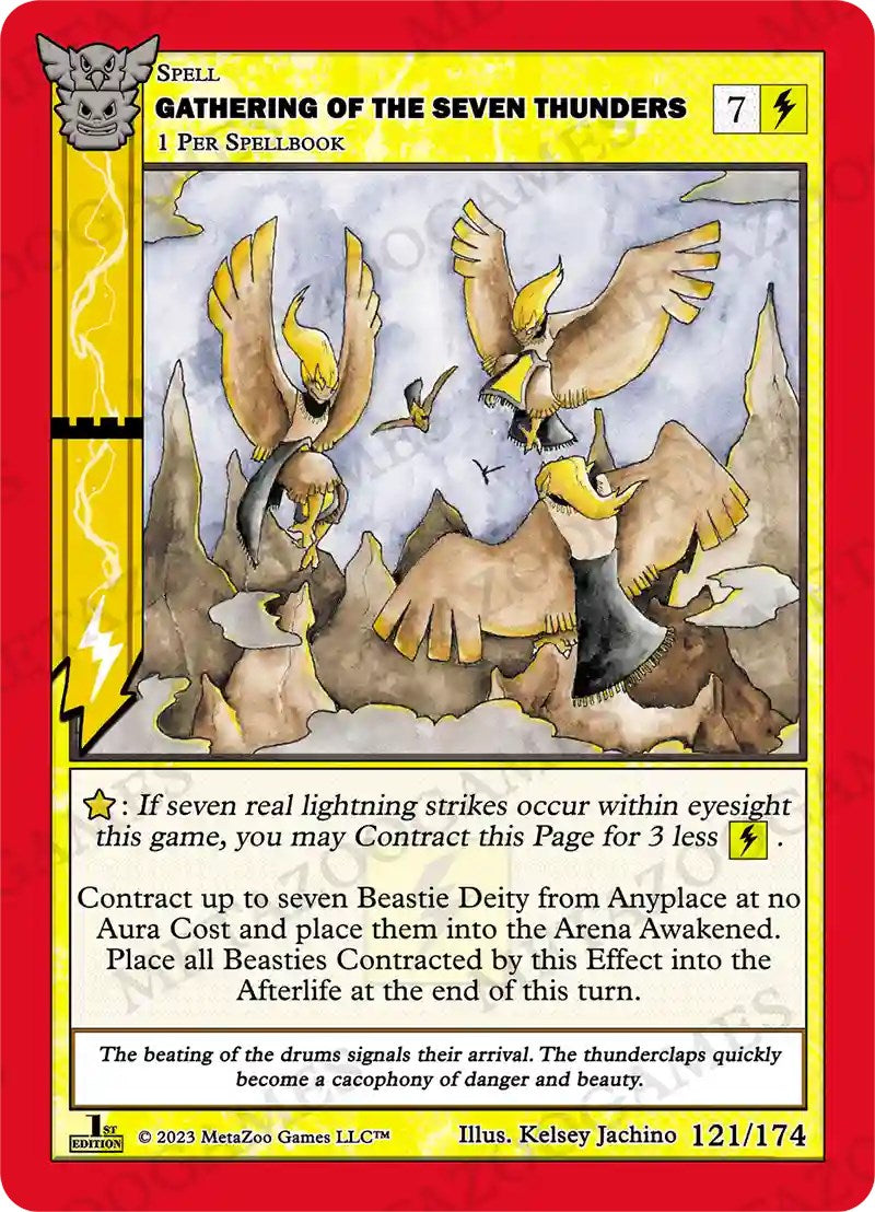 Gathering of the Seven Thunders [Native: First Edition] | Total Play