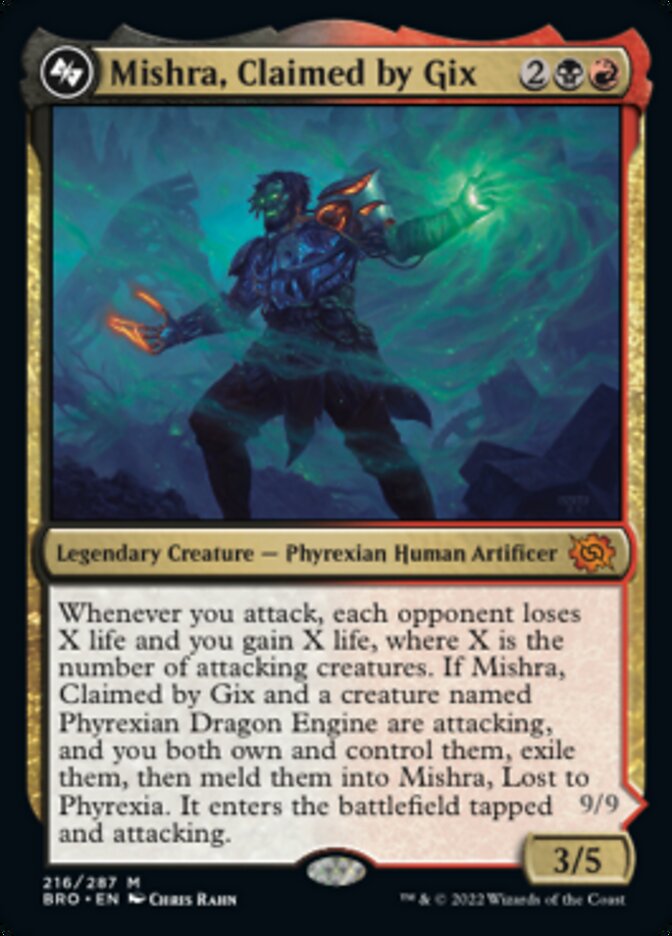Mishra, Claimed by Gix (Promo Pack) [The Brothers' War Promos] | Total Play