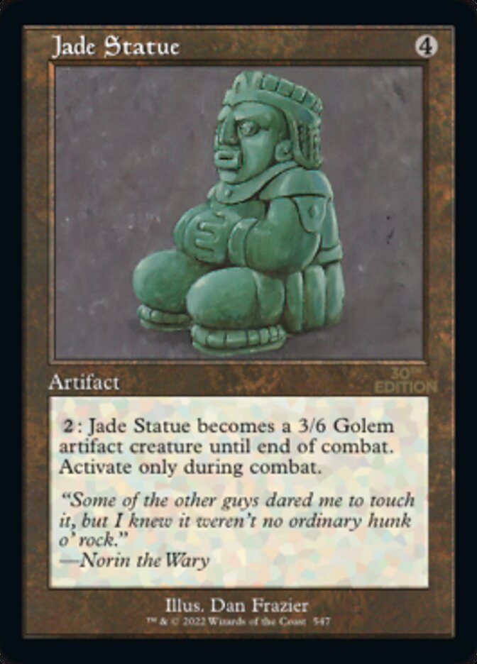 Jade Statue (Retro) [30th Anniversary Edition] | Total Play