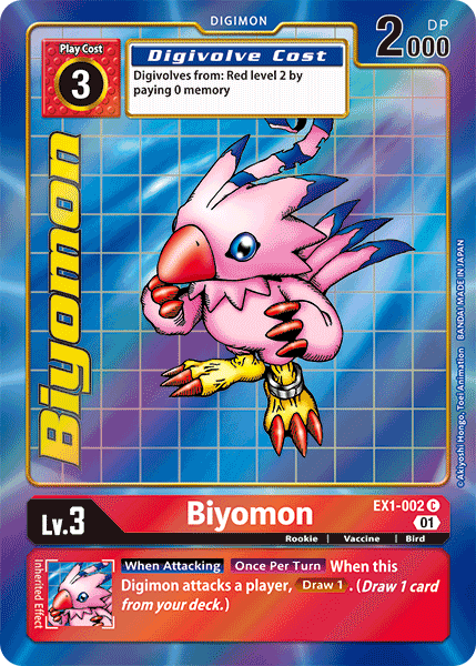 Biyomon [EX1-002] (Alternate Art) [Classic Collection] | Total Play