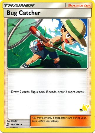 Bug Catcher (189/236) (Pikachu Stamp #46) [Battle Academy 2020] | Total Play