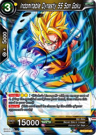 Indomitable Dynasty SS Son Goku (BT4-077) [Colossal Warfare] | Total Play