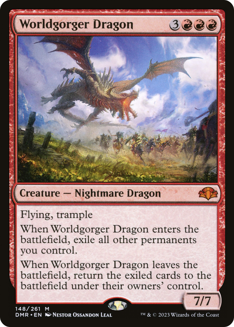 Worldgorger Dragon [Dominaria Remastered] | Total Play