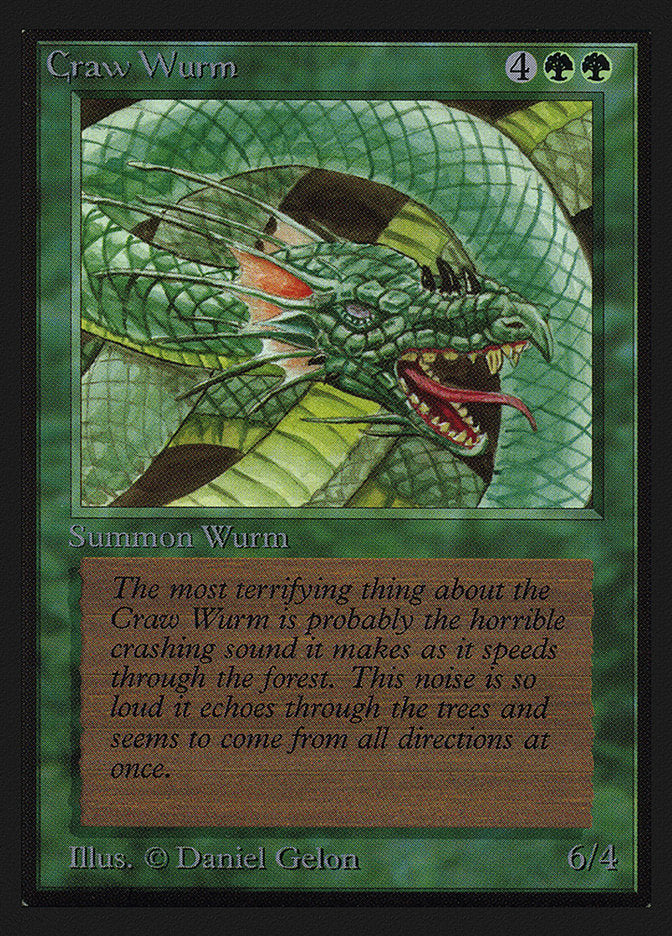 Craw Wurm [Collectors' Edition] | Total Play