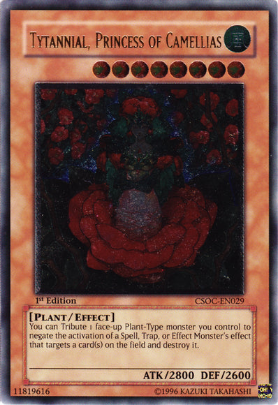 Tytannial, Princess of Camellias (UTR) [CSOC-EN029] Ultimate Rare | Total Play