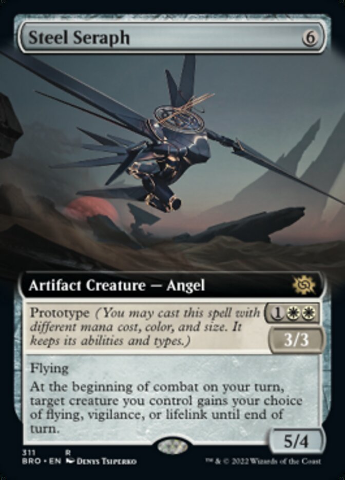 Steel Seraph (Extended Art) [The Brothers' War] | Total Play