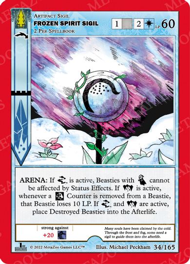 Frozen Spirit Sigil [Cryptid Nation: Wilderness] | Total Play