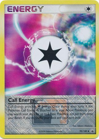 Call Energy (92/100) (League Promo) [Diamond & Pearl: Majestic Dawn] | Total Play