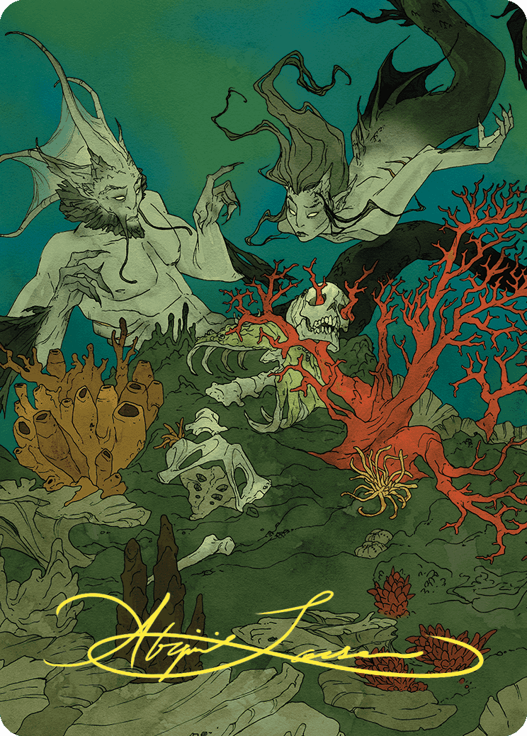 Curiosity Art Card (Gold-Stamped Signature) [Wilds of Eldraine Art Series] | Total Play