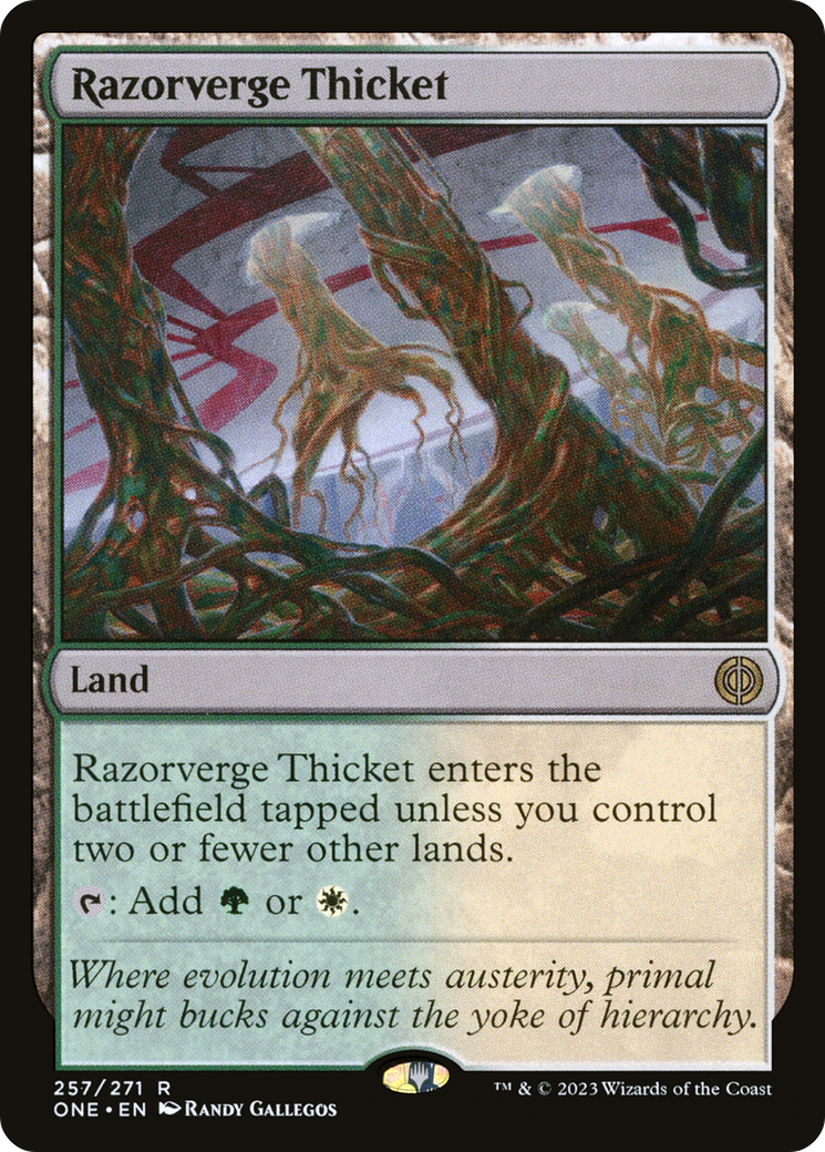 Razorverge Thicket [Phyrexia: All Will Be One] | Total Play
