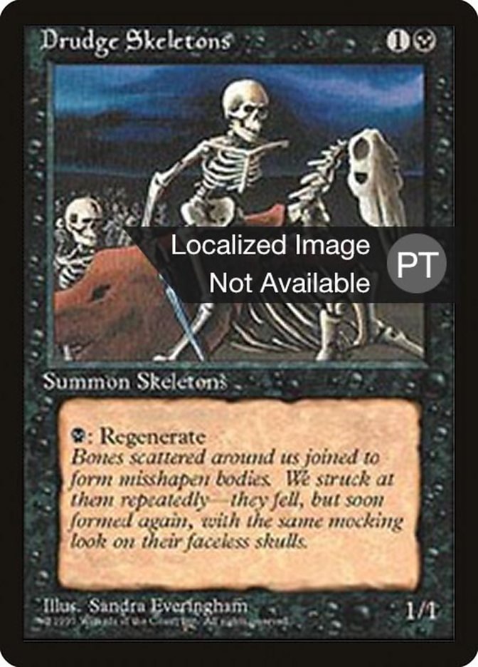 Drudge Skeletons [Fourth Edition (Foreign Black Border)] | Total Play