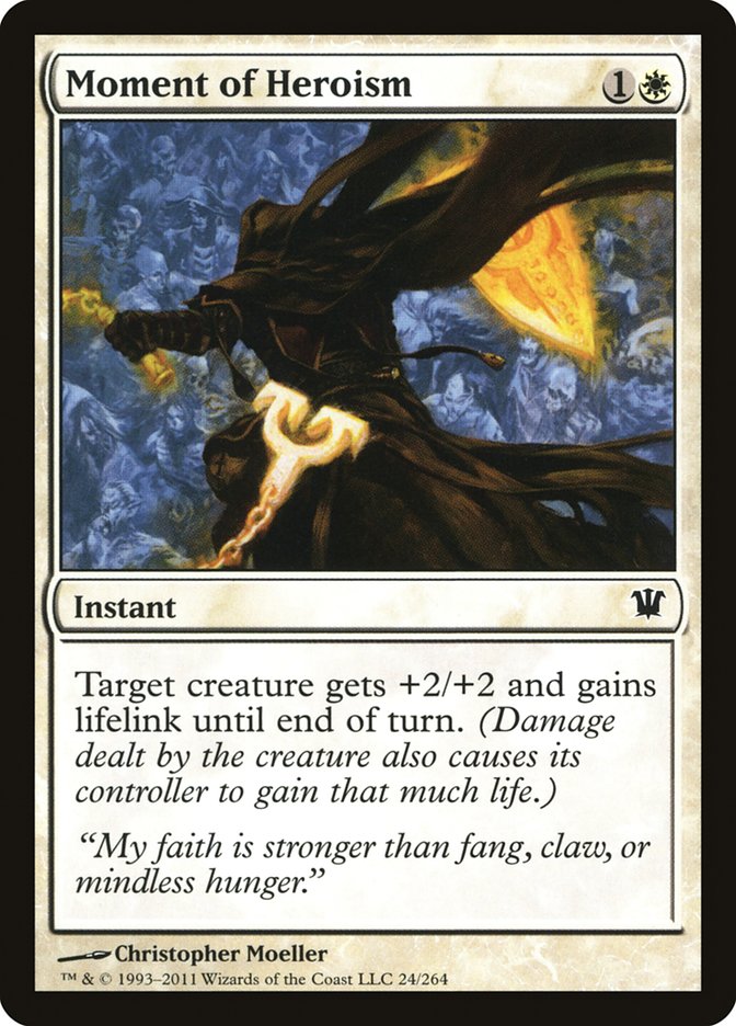 Moment of Heroism [Innistrad] | Total Play