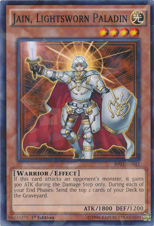 Jain, Lightsworn Paladin [BP03-EN042] Shatterfoil Rare | Total Play