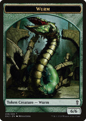 Saproling // Wurm Double-Sided Token [Ravnica Allegiance Guild Kit Tokens] | Total Play