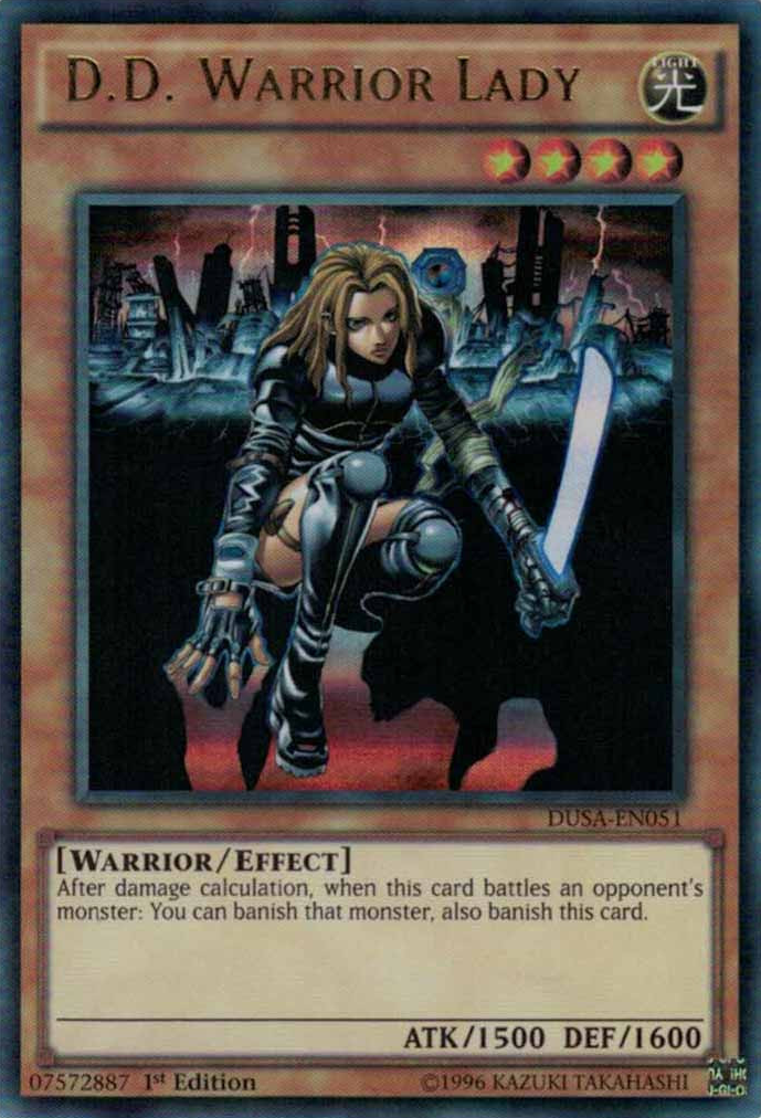 D.D. Warrior Lady [DUSA-EN051] Ultra Rare | Total Play