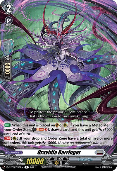 Gravidia Barringer (D-BT03/038EN) [Advance of Intertwined Stars] | Total Play