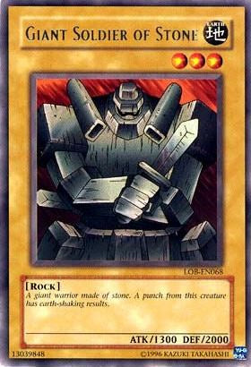 Giant Soldier of Stone [LOB-EN068] Rare | Total Play