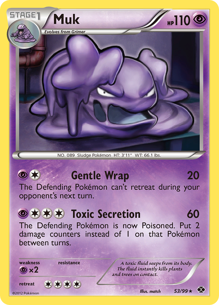 Muk (53/99) [Black & White: Next Destinies] | Total Play