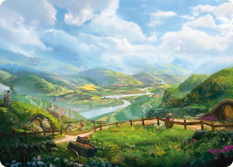 Plains Art Card [The Lord of the Rings: Tales of Middle-earth Art Series] | Total Play