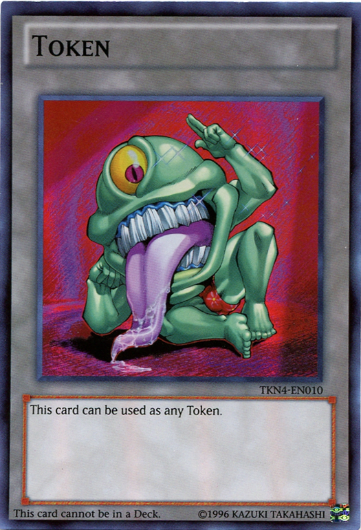 Ojama Token (Green) [TKN4-EN010] Super Rare | Total Play