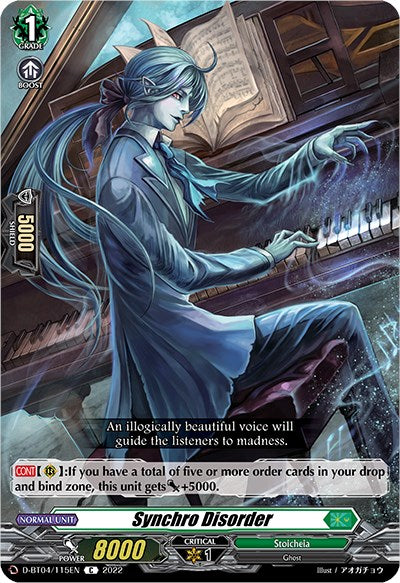 Synchro Disorder (D-BT04/115EN) [Awakening of Chakrabarthi] | Total Play