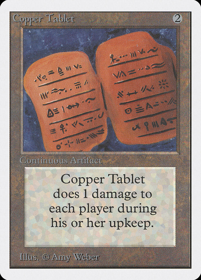 Copper Tablet [Unlimited Edition] | Total Play