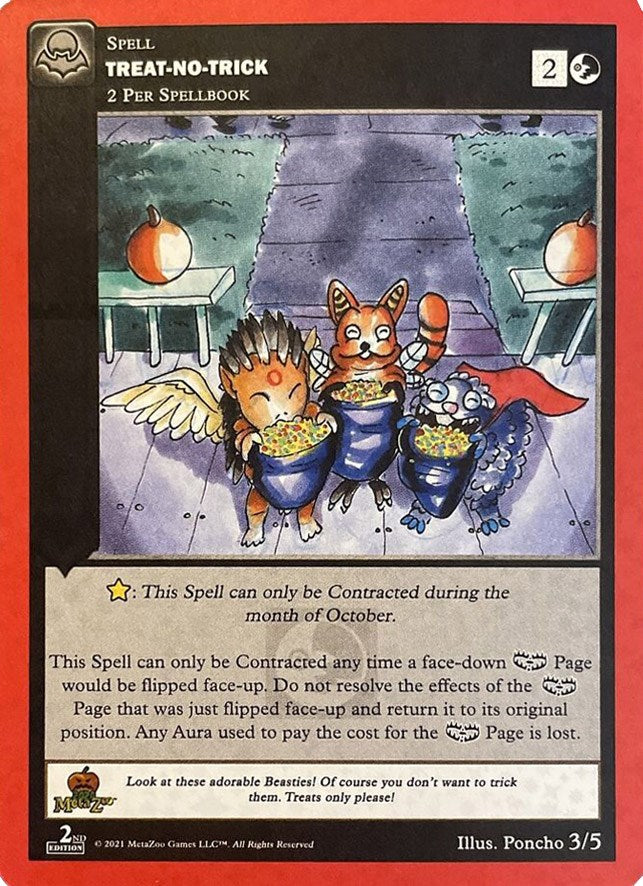 Treat-No-Trick (Second Edition) [Holiday Promos 2021] | Total Play