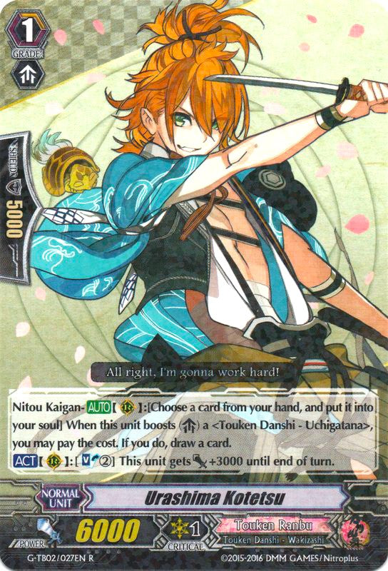 Urashima Kotetsu (G-TB02/027EN) [Touken Ranbu: ONLINE] | Total Play