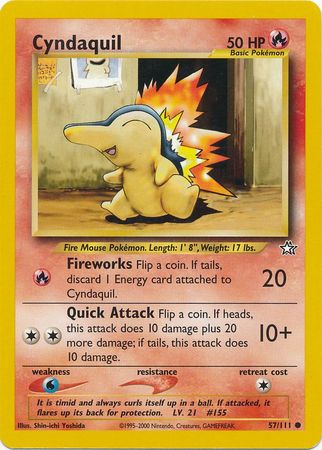 Cyndaquil (57/111) [Neo Genesis Unlimited] | Total Play