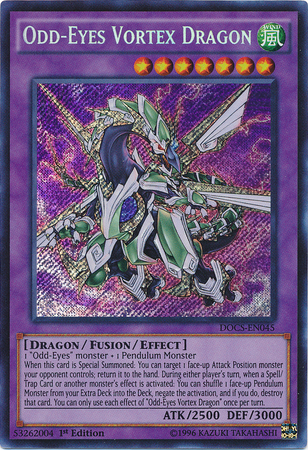 Odd-Eyes Vortex Dragon [DOCS-EN045] Secret Rare | Total Play