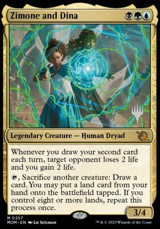 Zimone and Dina (Promo Pack) [March of the Machine Promos] | Total Play