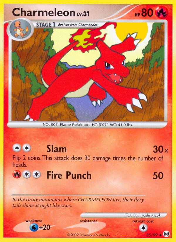 Charmeleon (35/99) [Platinum: Arceus] | Total Play