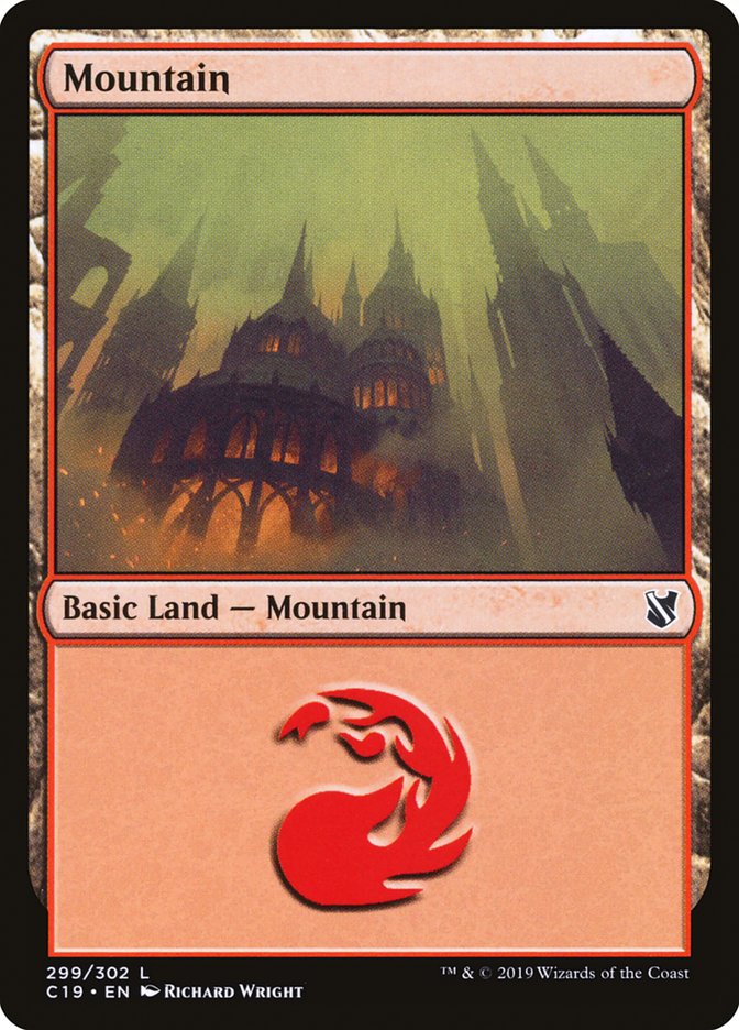 Mountain (299) [Commander 2019] | Total Play