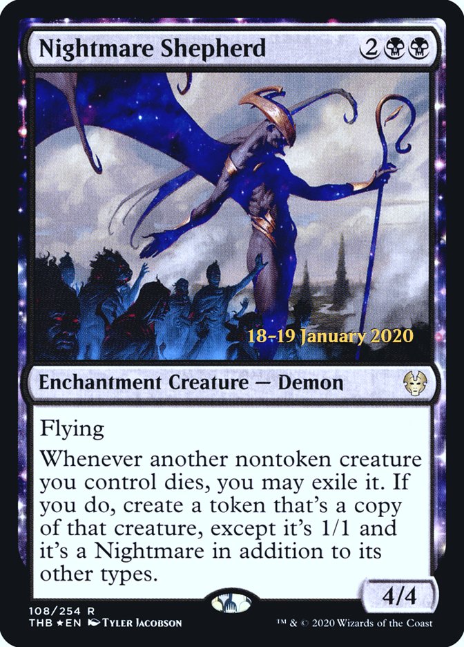 Nightmare Shepherd [Theros Beyond Death Prerelease Promos] | Total Play