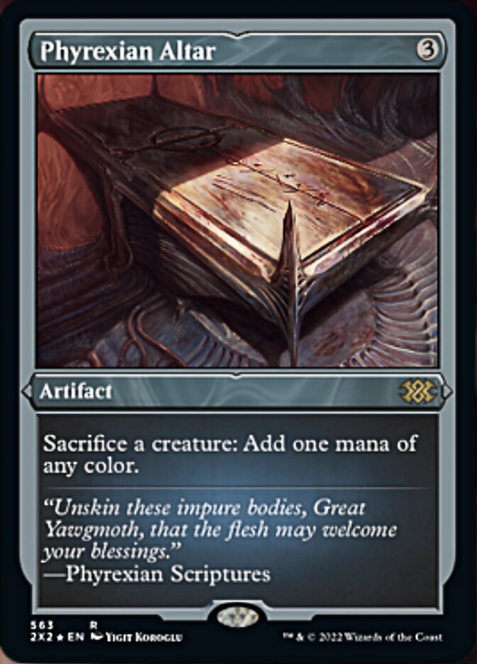 Phyrexian Altar (Foil Etched) [Double Masters 2022] | Total Play