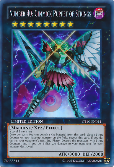 Number 40: Gimmick Puppet of Strings [CT10-EN011] Super Rare | Total Play