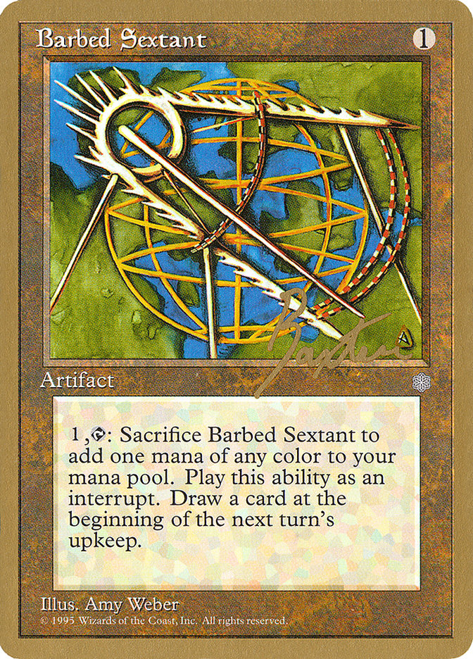 Barbed Sextant (George Baxter) [Pro Tour Collector Set] | Total Play