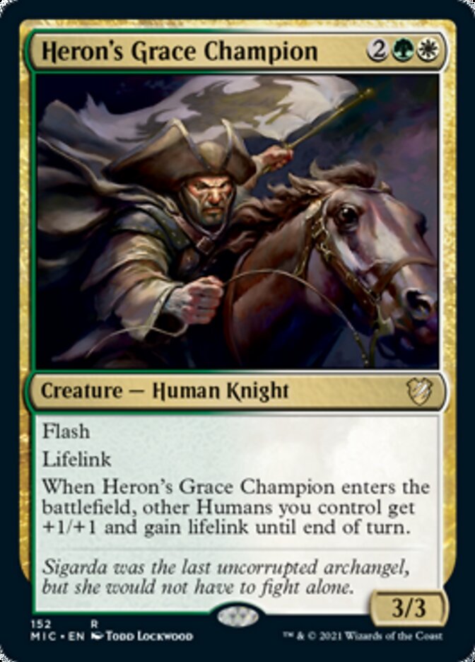 Heron's Grace Champion [Innistrad: Midnight Hunt Commander] | Total Play