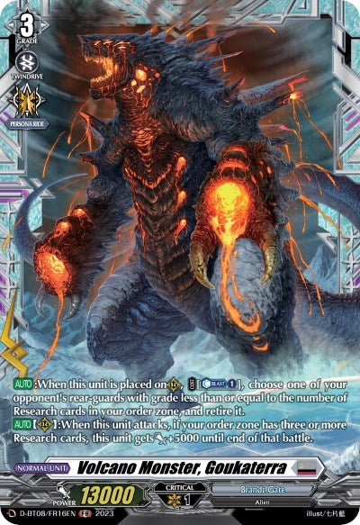 Volcano Monster, Goukaterra (D-BT08/FR16EN) [Minerva Rising] | Total Play
